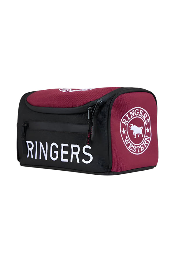 Ringers Western - Occy Toiletry Bag - Burgundy/Black