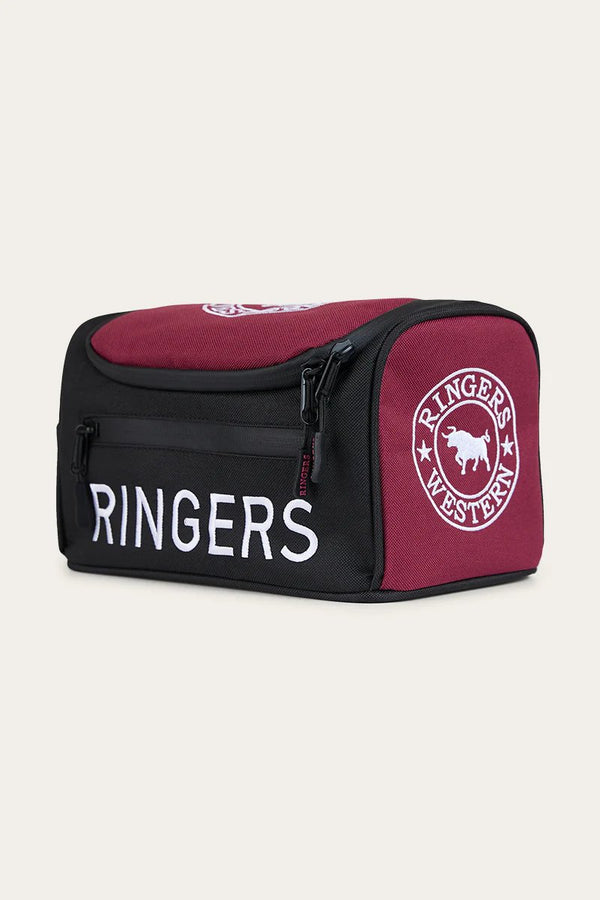 Ringers Western - Occy Toiletry Bag - Burgundy/Black