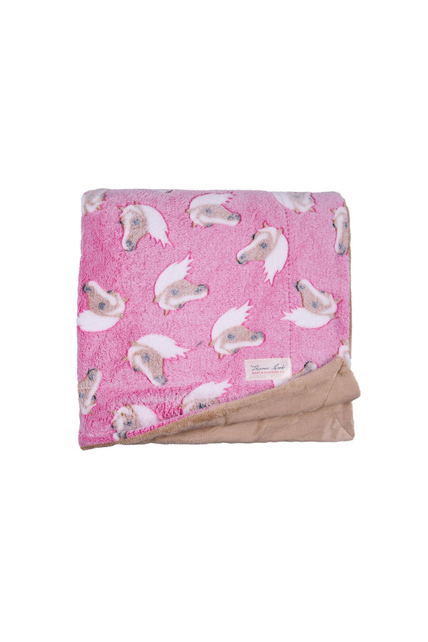 Thomas Cook - Snuggle Rug - Horse - Pink