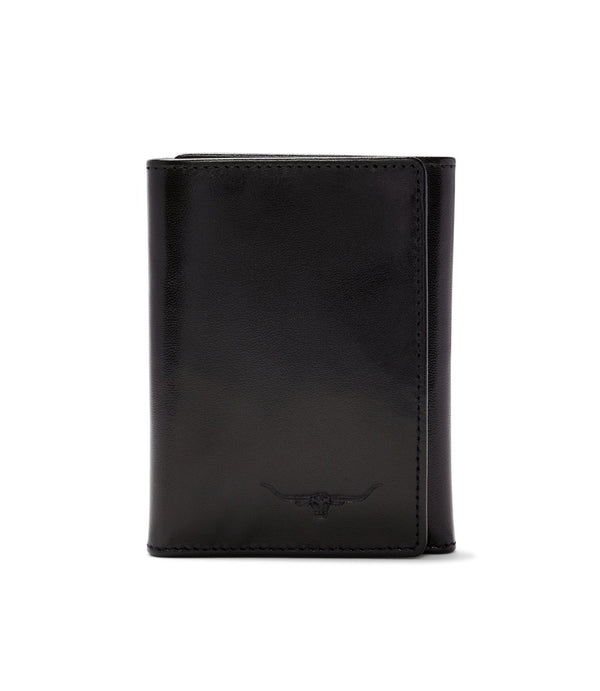 R.M.Williams - Wallet Tri-Fold Small - Yearling - Black