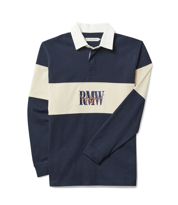 R.M.Williams - Mens - Heritage Rugby - Navy/Sand