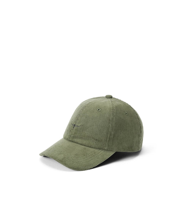 R.M.Williams - Mini Longhorn Corduroy Cap - Moss
