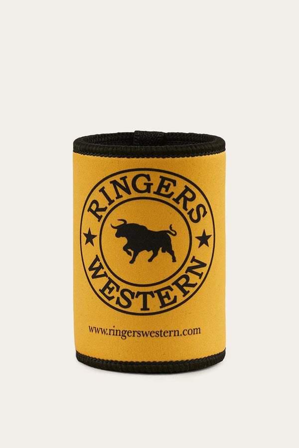 Ringers Western - Signature Bull Stubby Cooler - Tangerine