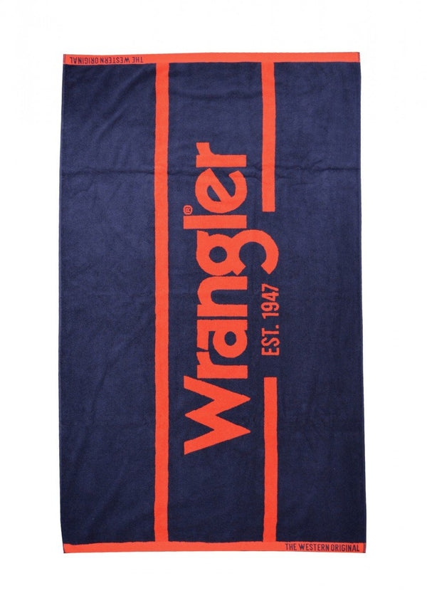 Wrangler - Towel - Wrangler Signature - Navy/Red