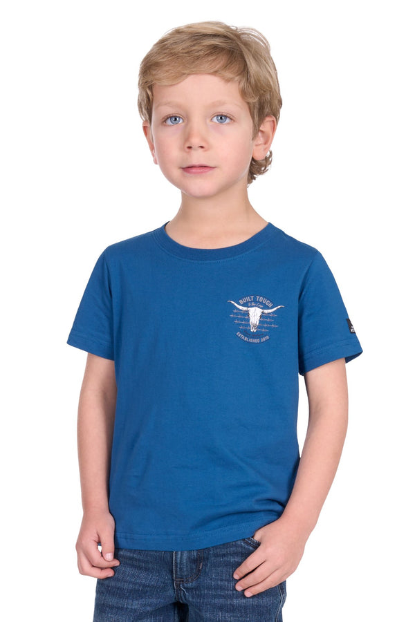 Pure Western - Kids - Frank Tee ~ Denim