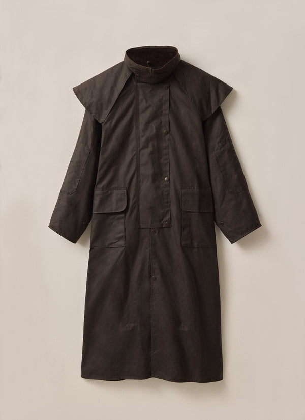 Driza-Bone - Unisex - Oilskin Rider Coat - Heritage Brown