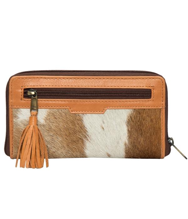 The Design Edge - Cowhide Austin Wallet Jersey - Tan