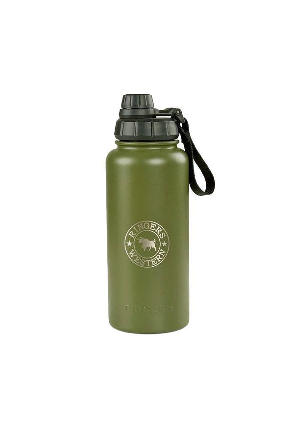 Ringers Western - Longview Drink Bottle - Cactus Green