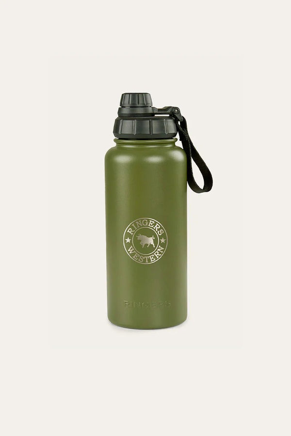 Ringers Western - Longview Drink Bottle - Cactus Green