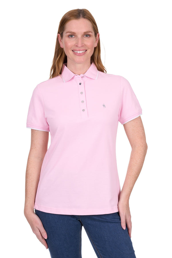 Thomas Cook - Womens - Michelle Polo - Pale Pink