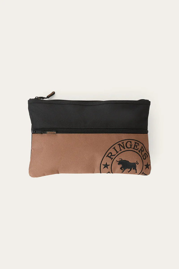 Ringers Western - Spencer Pencil Case - Brown/Black