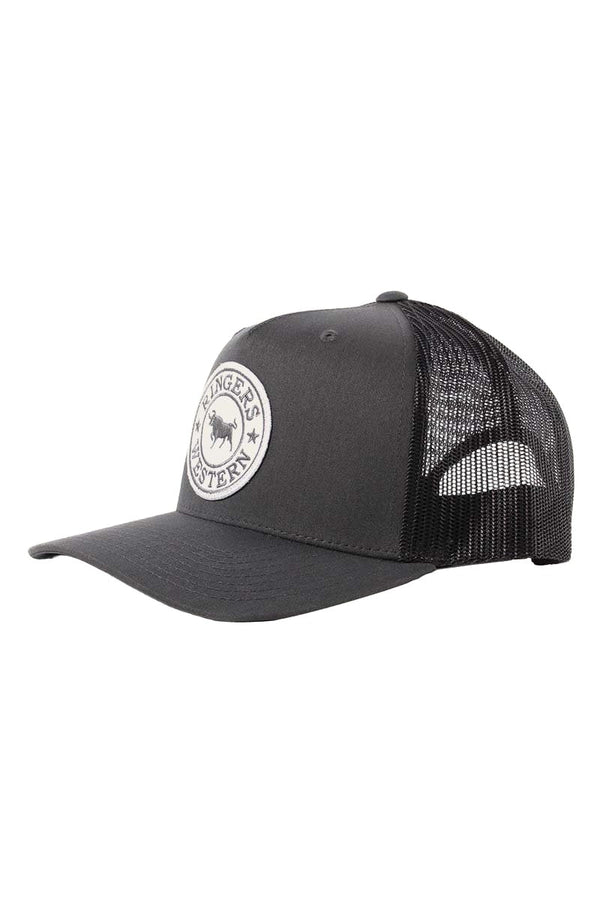 Ringers Western - Cap - Trucker - Charcoal/CharcoalMesh