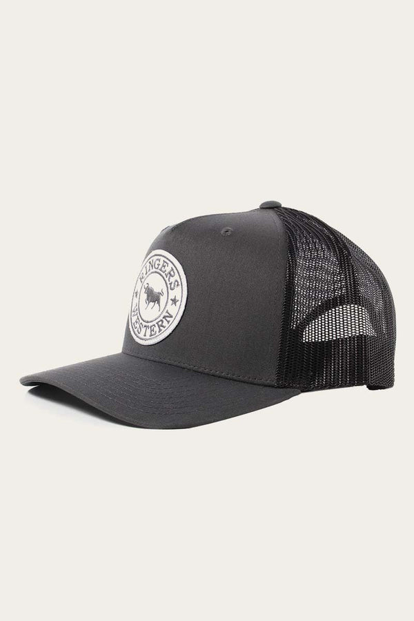 Ringers Western - Cap - Trucker - Charcoal/CharcoalMesh