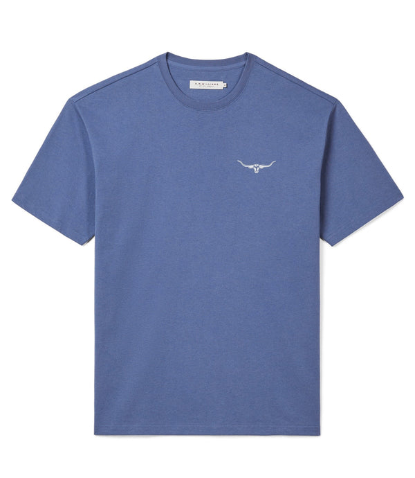 R.M.Williams - 1932 T-Shirt - Bright Blue