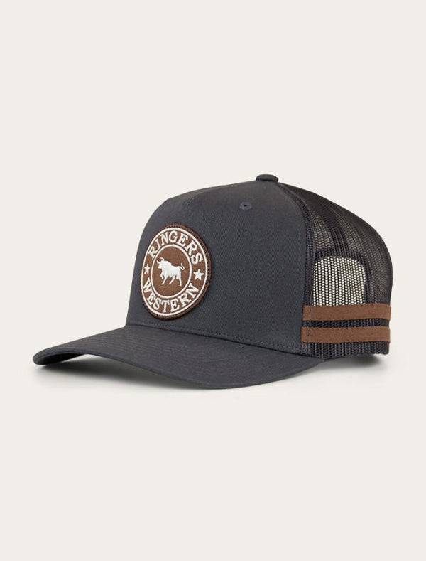 Ringers Western - Cap - Trucker - McCoy - Charcoal