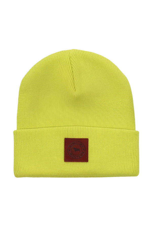 Ringers Western - Kids - Beanie Bolt ~ High Vis Yellow