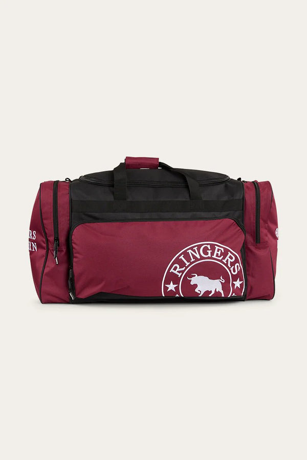 Ringers Western - Rider Sports Bag - Burgundy/Black
