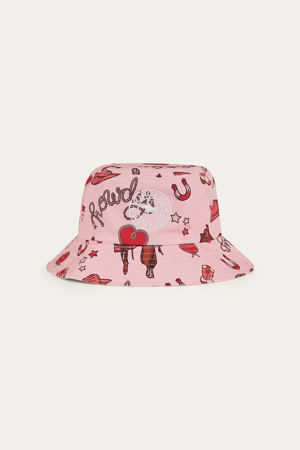Ringers Western - Kids - Bucket Hat Mini Cowgirl - Dusty Pink