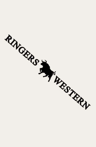 Ringers Western - Die Cut Sticker (Small) - Black