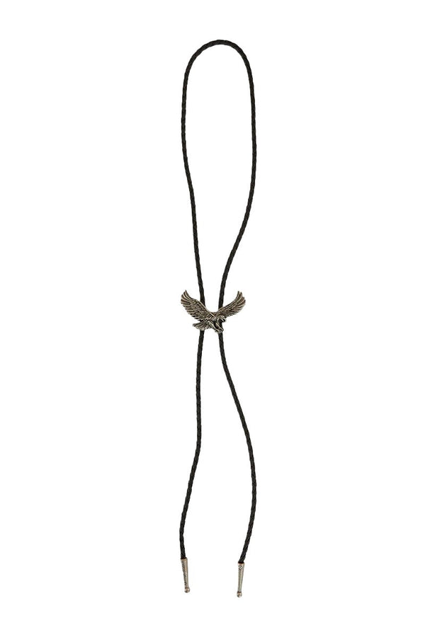 Ringers Western - Bolo Tie - Eagle - Antique Silver
