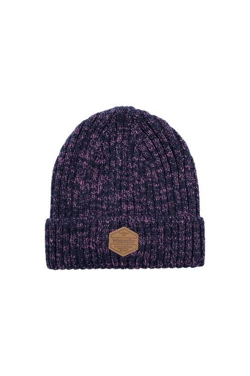 Wrangler - Kids - Ghano Beanie ~ Navy/Pink