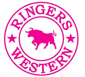 Ringers Western - Classic Sticker - Pink