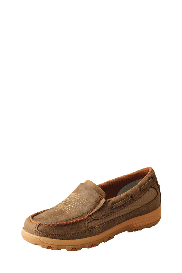 Twisted X - Womens - Mocs SlipOn CellStretch - Orange/Peach