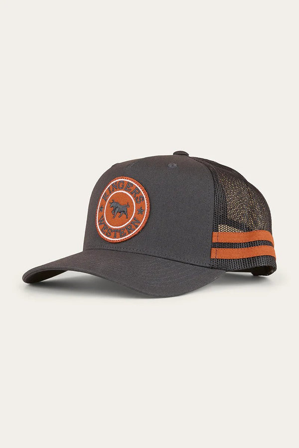 Ringers Western - Cap - Trucker - McCoy - Charcoal/Copper