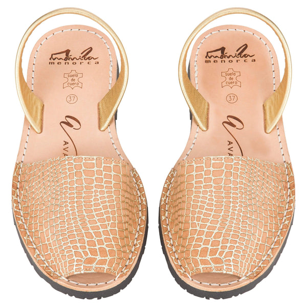 Avarcas Australia - Avarca - Jasmine - Tan/Gold