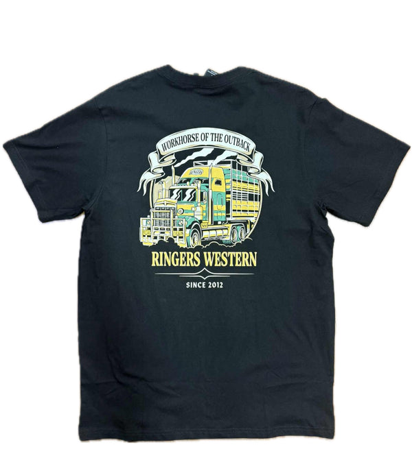 Ringers Western - Mens - Workhorse Loose Tee - Black