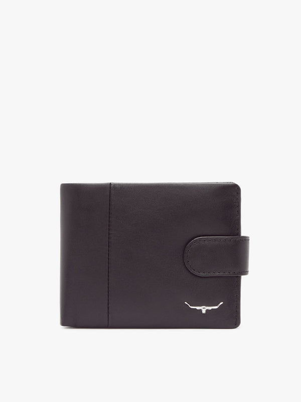 R.M.Williams - Wallet With Coin Pocket & Tab - Black