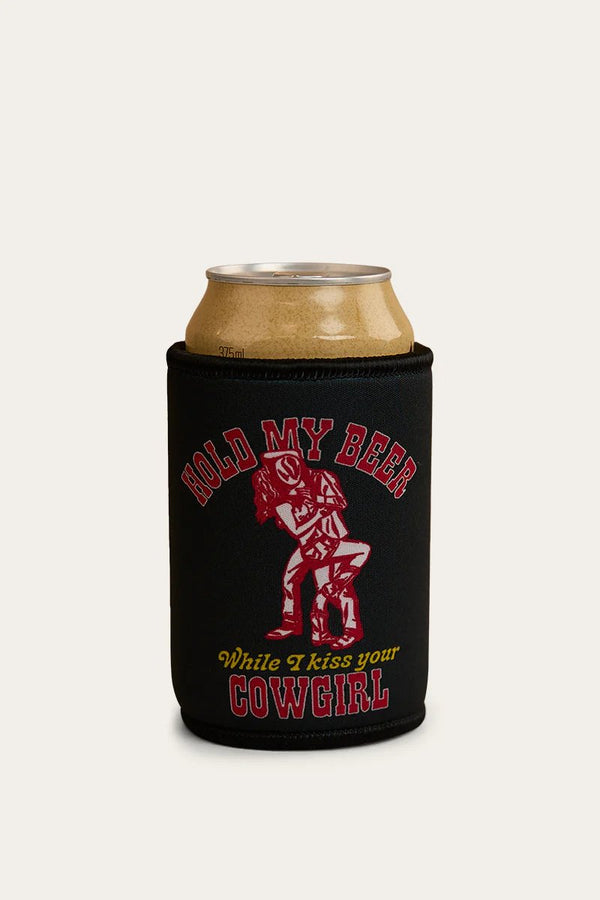 Ringers Western - Hold My Beer Stubby Cooler - Black