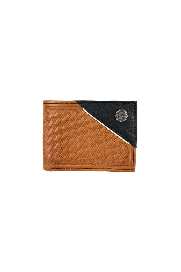 Wrangler - Sawyer Wallet - Tan/Black