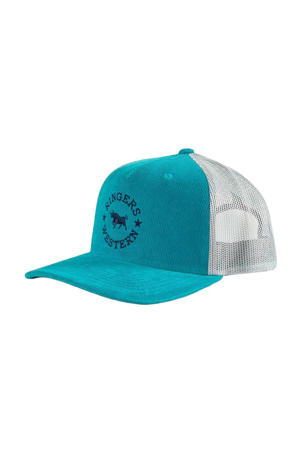 Ringers Western - Cap - Trucker - Icon - SeaGreen/Corduroy