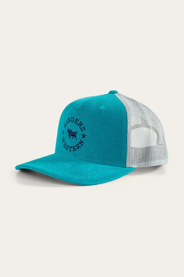 Ringers Western - Cap - Trucker - Icon - SeaGreen/Corduroy