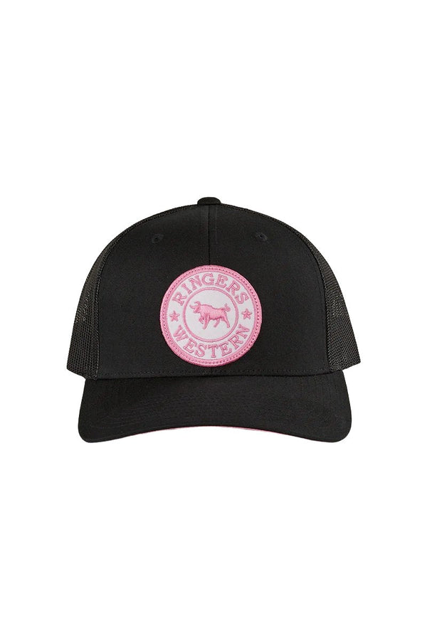 Ringers Western - Cap - Trucker - Tara Ponytail - Black