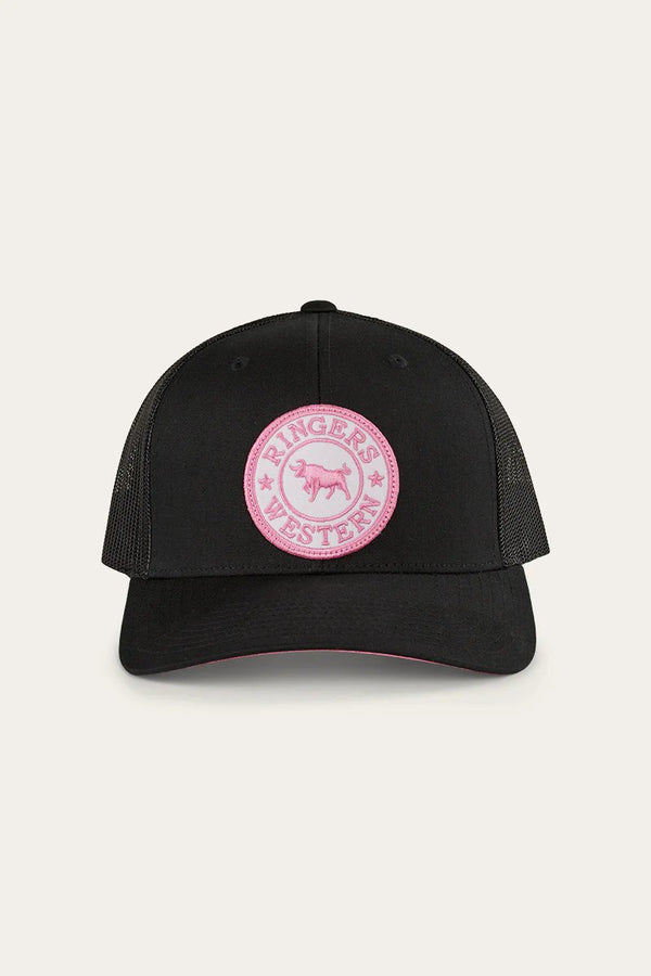 Ringers Western - Cap - Trucker - Tara Ponytail - Black