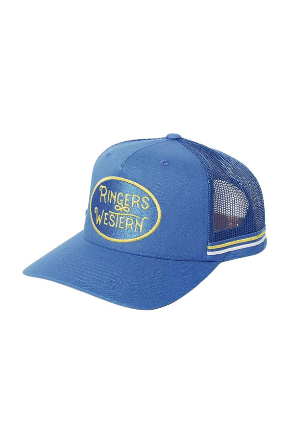 Ringers Western - Cap - Trucker - Truckstop - Bright Blue