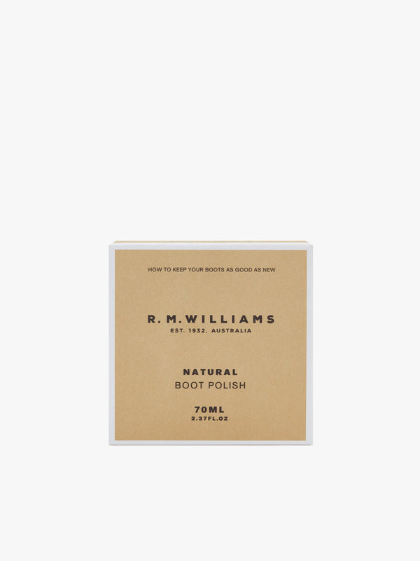 R.M.Williams - Stockman Polish 70ml - Natural