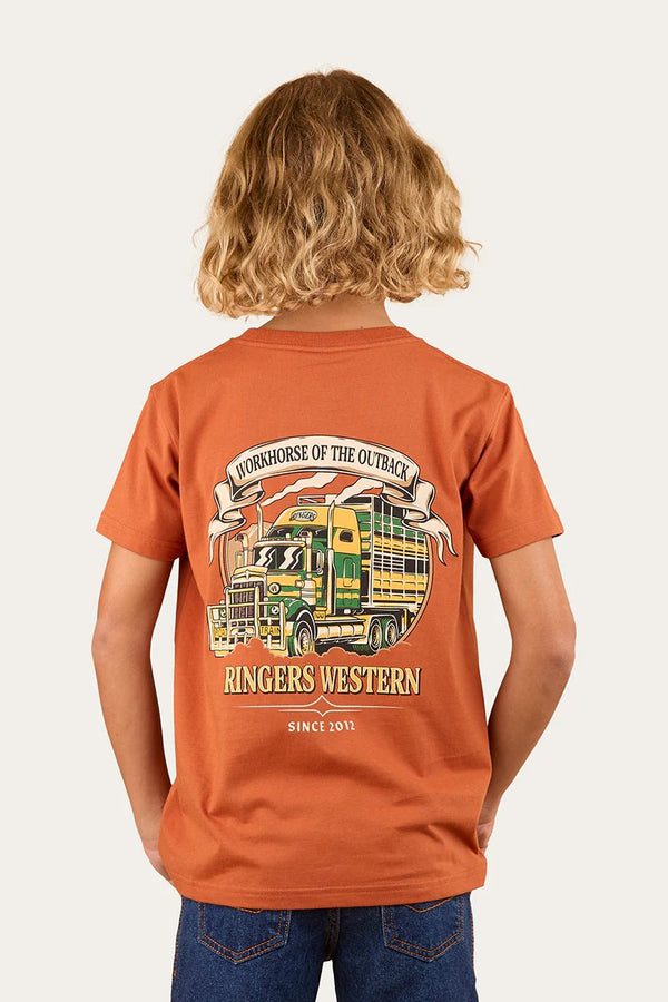 Ringers Western - Kids - Workhorse Classic Tee ~ Rust
