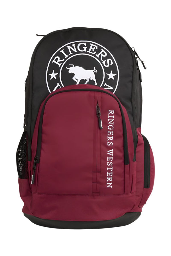 Ringers Western - Holtze Backpack - Burgundy/Black