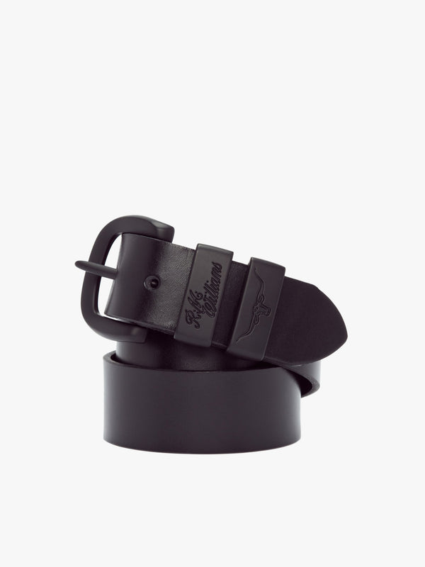 R.M.Williams - Drover Belt BSF5YCH - Black/Black