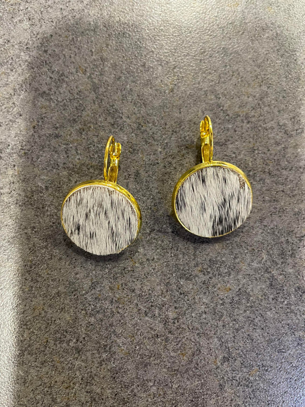 Paisley May - PMB Cowhide Drop - Gold - 20mm