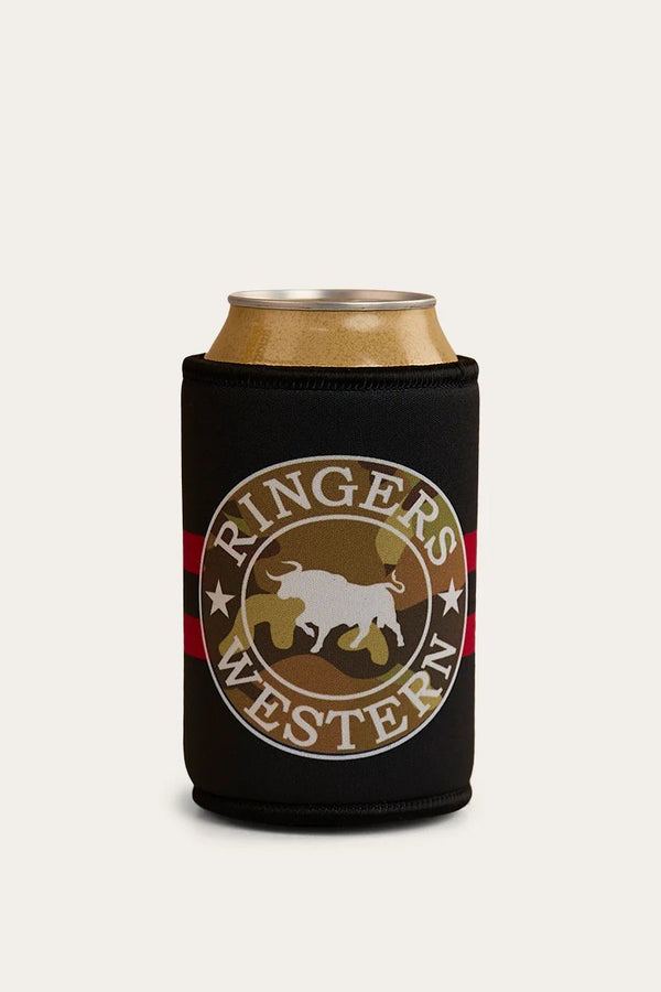 Ringers Western - McCoy Stubby Cooler - Camo/Red