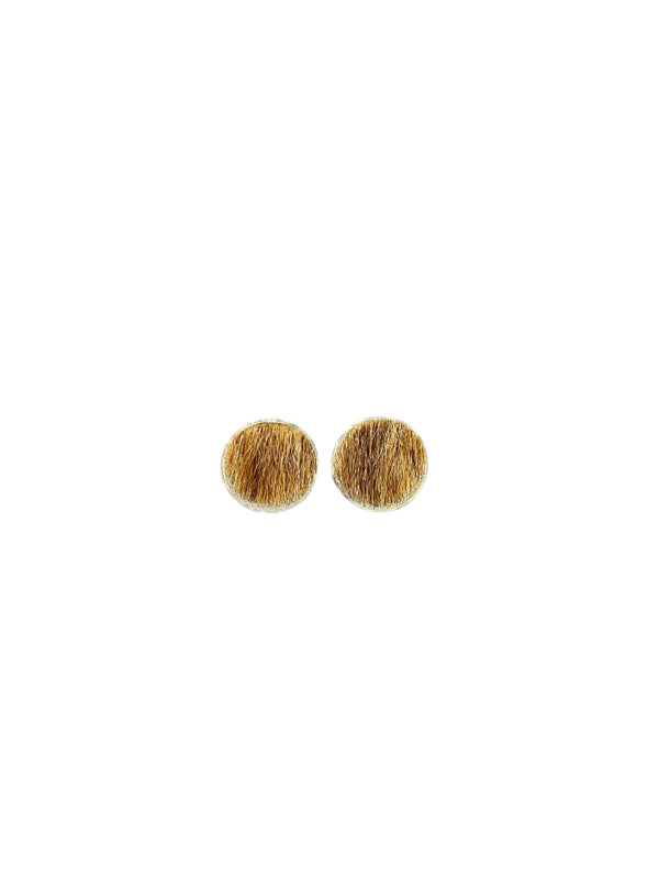 Paisley May - PMB Cowhide Stud - Silver - 16mm
