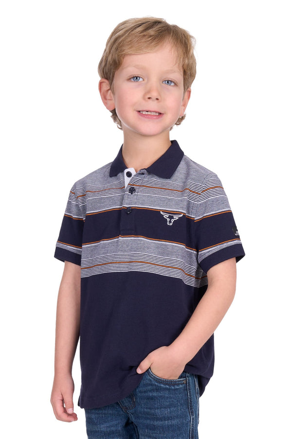Pure Western - Kids - Brad Polo ~ Navy