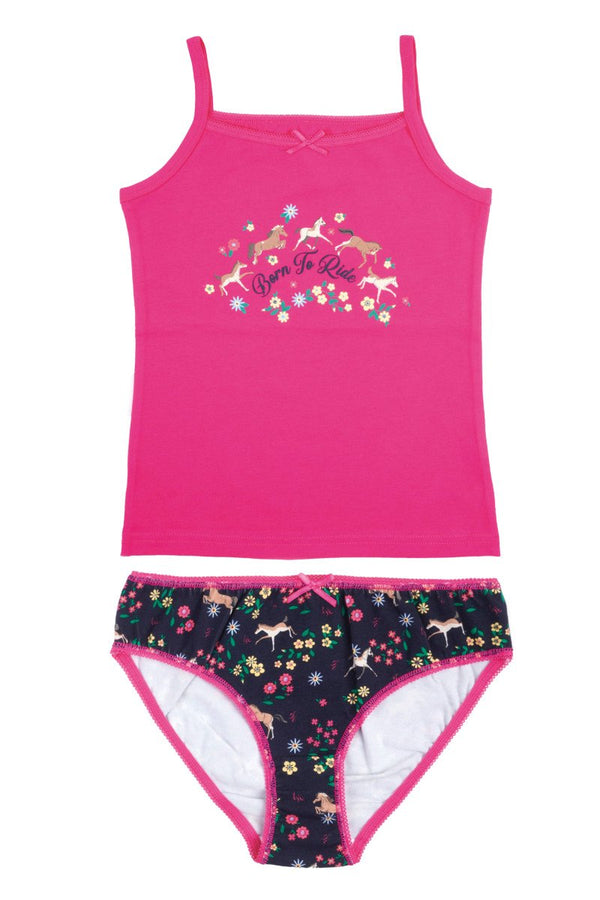 Thomas Cook - Kids - Singlet & Undie Set Poppy ~ Pink/Multi