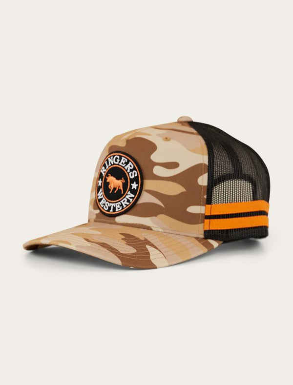 Ringers Western - Cap - Trucker - McCoy - Desert Camo