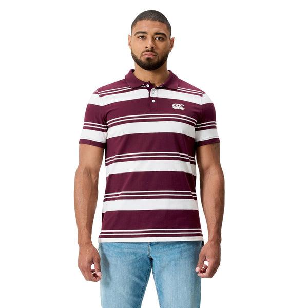 Canterbury - Mens - Engineered Stripe Polo - Fig