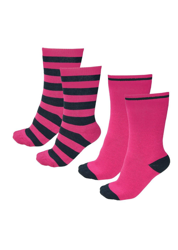 Thomas Cook - Thermal Socks - Bright Pink/Dark Navy